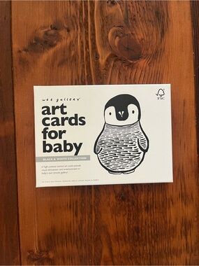 Wee Gallery Art Cards for Baby - Black & White Collection